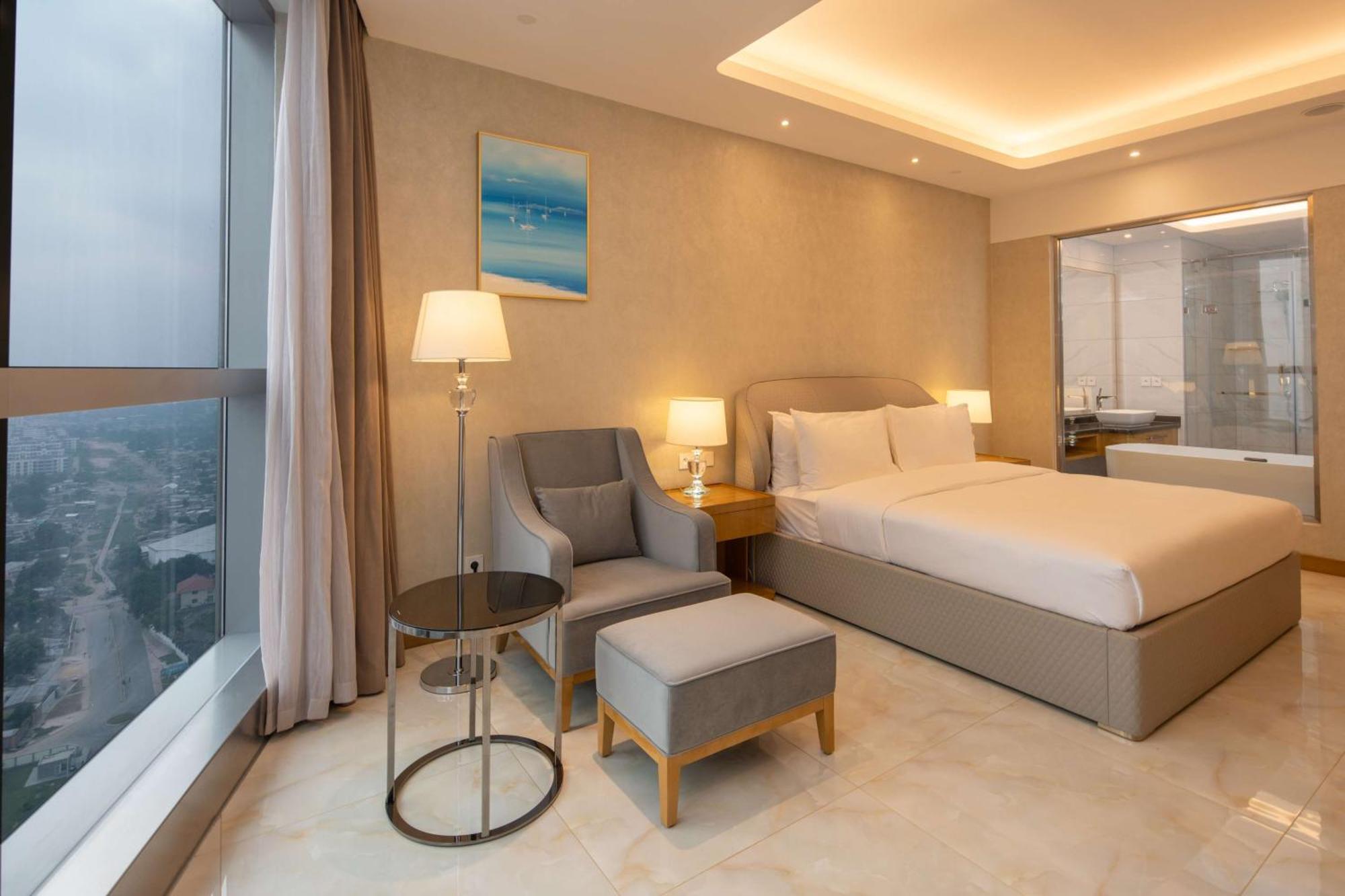 Hilton Brazzaville Les Tours Jumelles Hotel & Residences Екстериор снимка